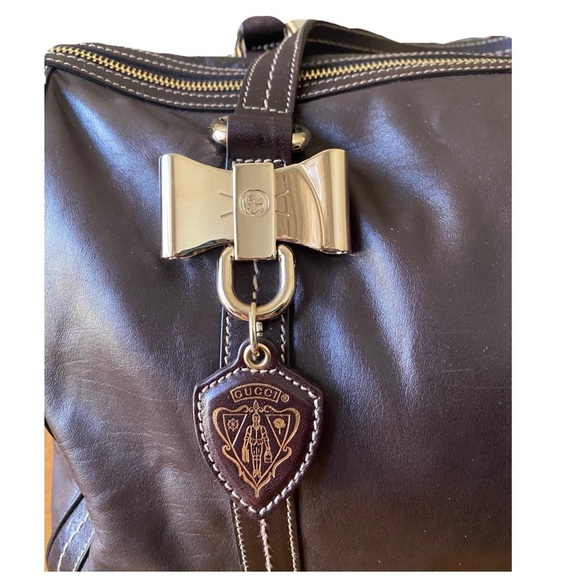 Gucci Leather Bag – Brown Duchessa Boston Bag Medium - 181488 - Picture 5 of 12